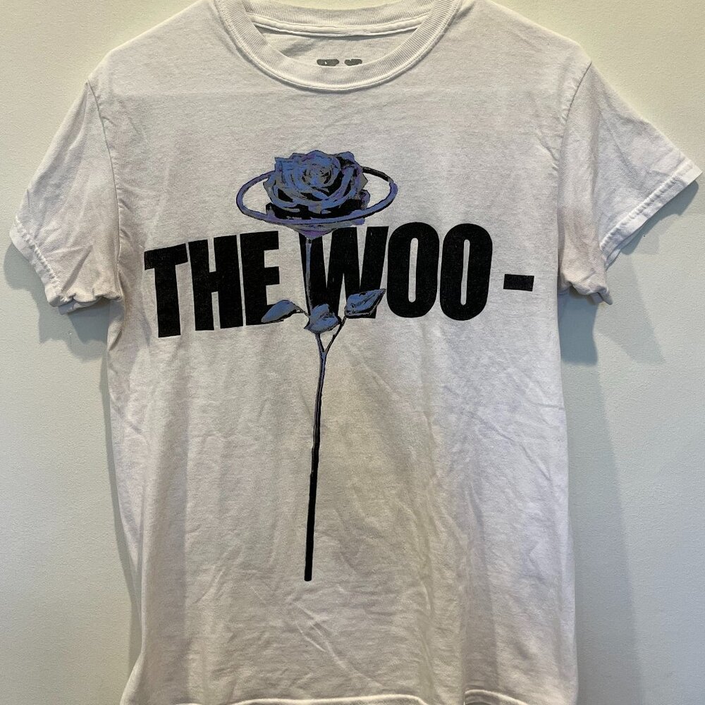 Pop Smoke x Vlone The Woo VINTAGE T-shirt, Youth Small